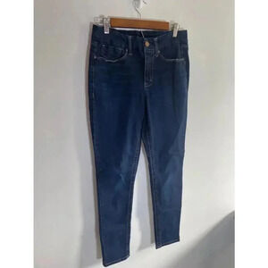 Women's Seven7 High Rise Skinny Jeans - Size 8 - Blue EUC‎ 0152
